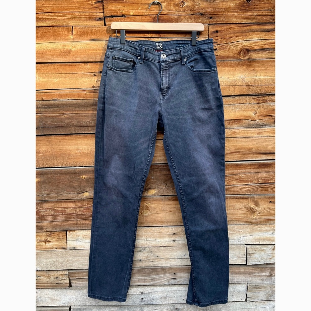 Rye Men's Athletic Fit Navy Stretch Jeans 33”x34”